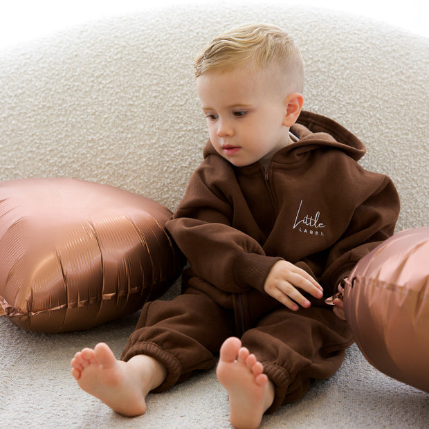 Little Rover Romper - Brown