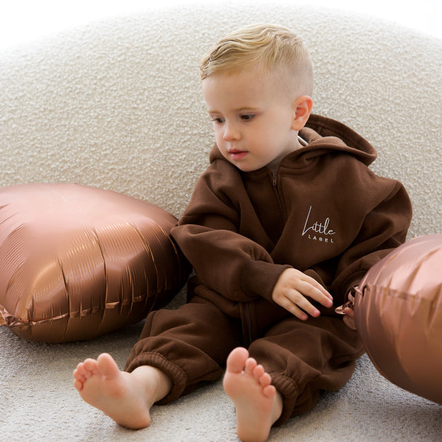 Little Rover Romper - Brown