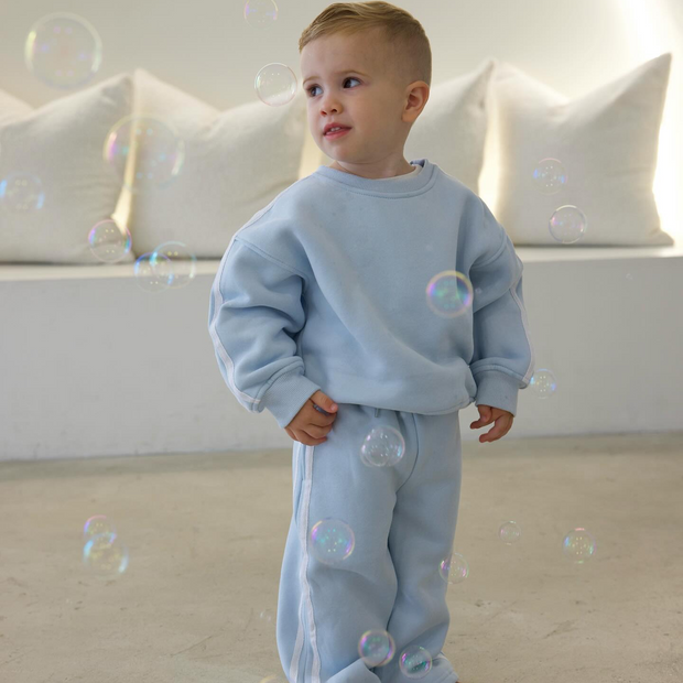 Coastal Blue Tracksuit Set