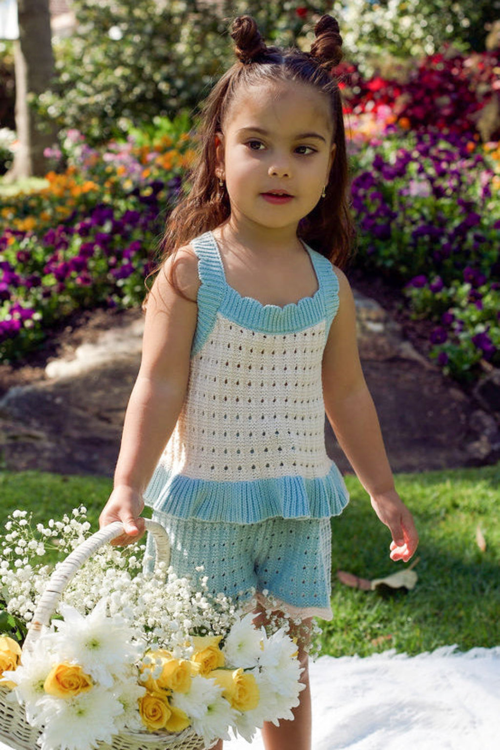 Blossom Set - Heirloom Blue