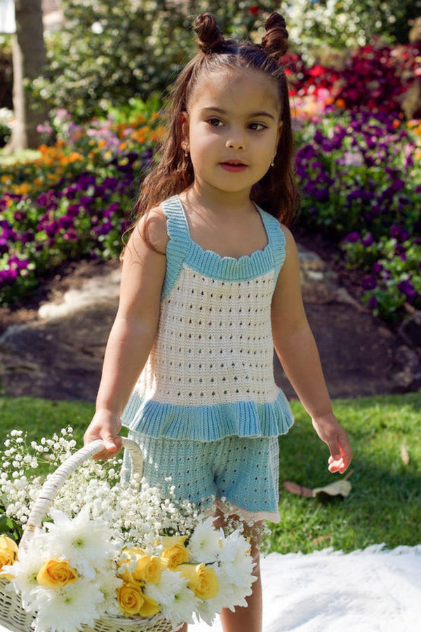 Blossom Set - Heirloom Blue