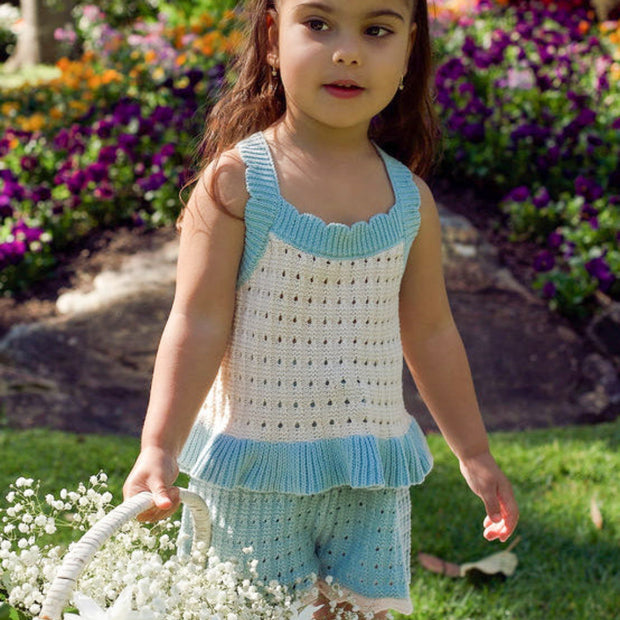 Blossom Set - Heirloom Blue