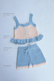 Blossom Set - Heirloom Blue