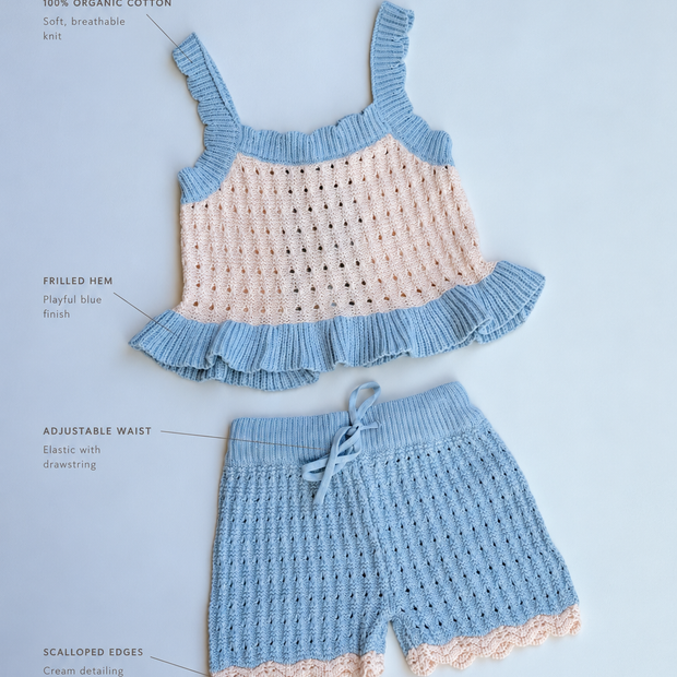 Blossom Set - Heirloom Blue