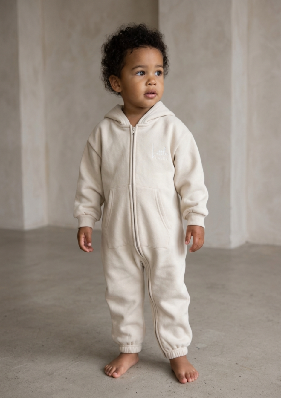Little Rover Romper - Beige