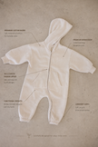 Little Rover Romper - Beige