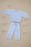 Coastal Blue Tracksuit Set