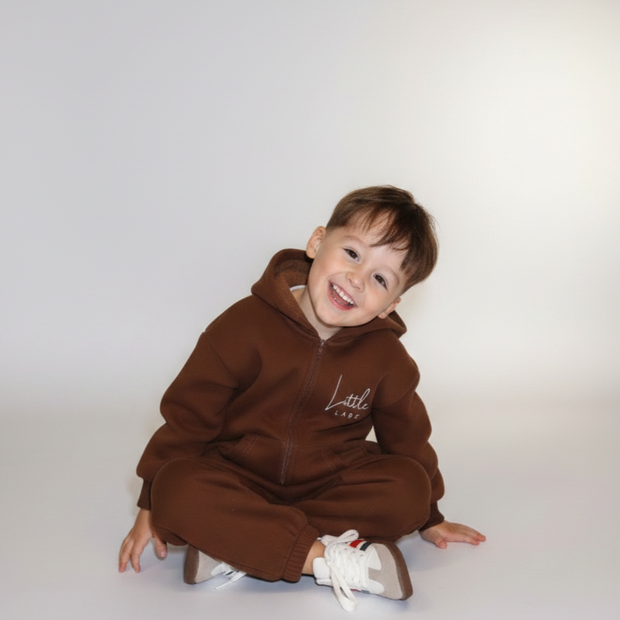 Little Rover Romper - Brown