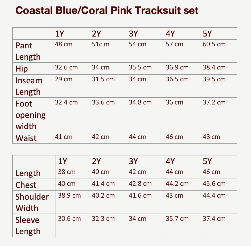 Size Guide