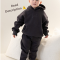 ⚠️ IMPERFECT | Charcoal Tracksuit Set. 2 for $55 4 for $100