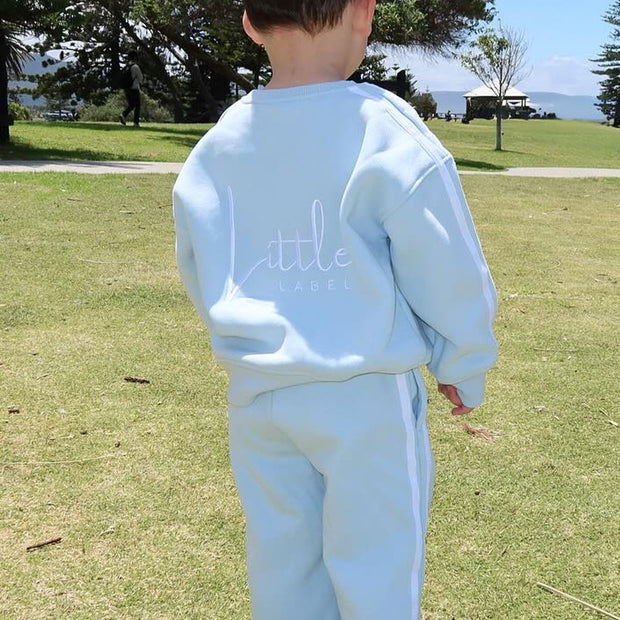 Coastal Blue Tracksuit Set
