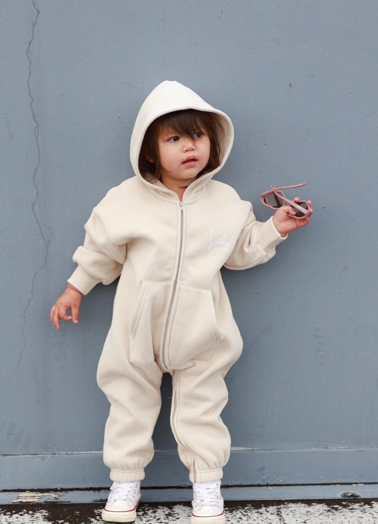 Little Rover Romper - Beige