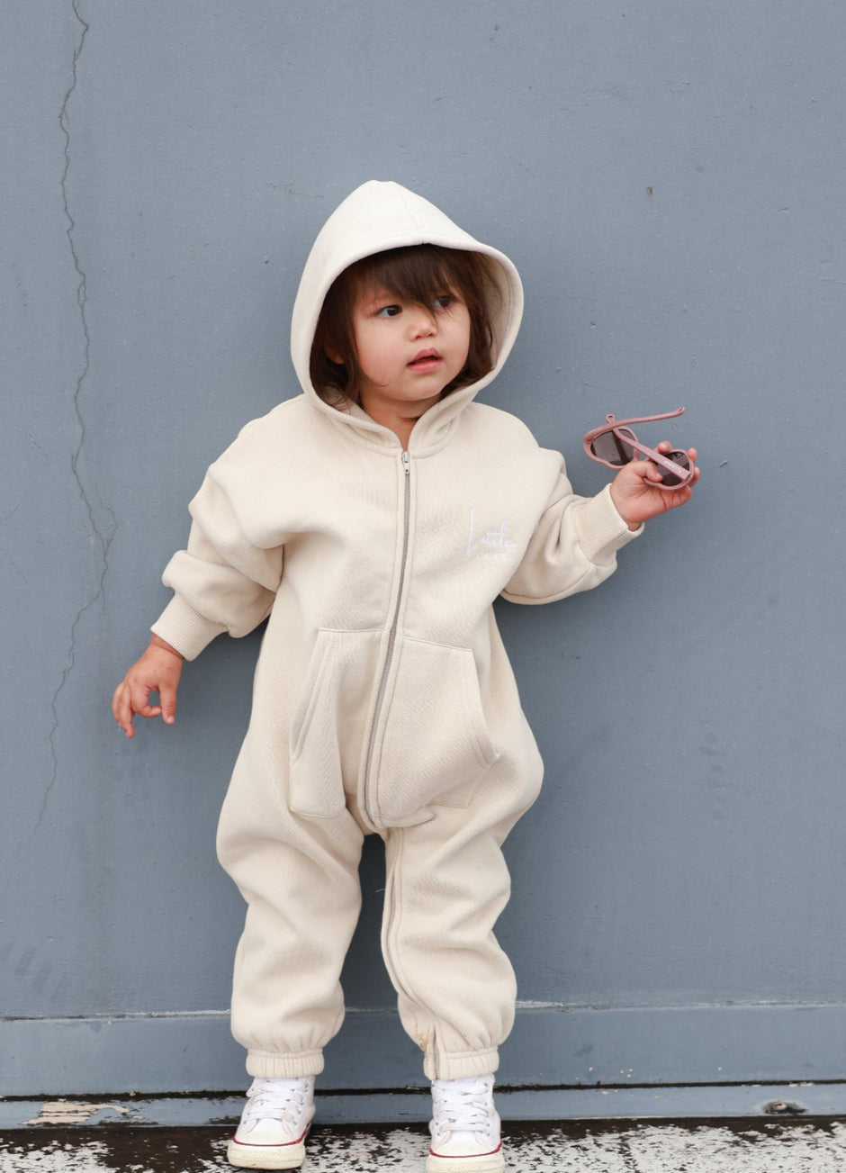Little Rover Romper - Beige